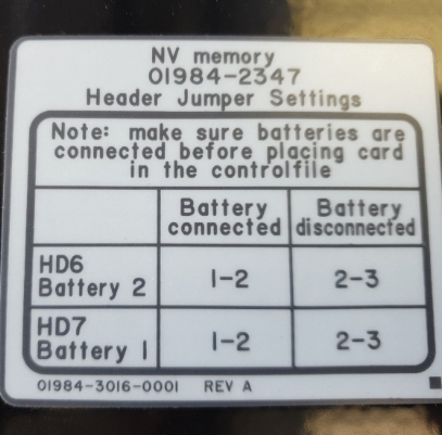 EMERSON NVM Bubble Memory Module 01984-2347-0021