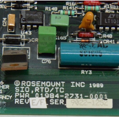 EMERSON RS3 01984-2731-0001 FIC RTD/TC Temperature Sensor