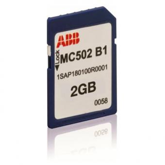 ABB MC502 1SAP180100R0001 SD Memory Card Overview