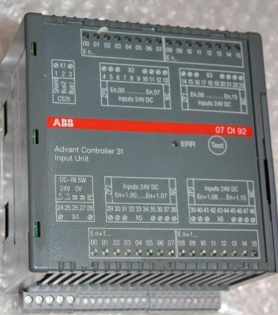 Leading Suppliers for ABB 07DI92 GJR5252400R0101 Digital I/O Module