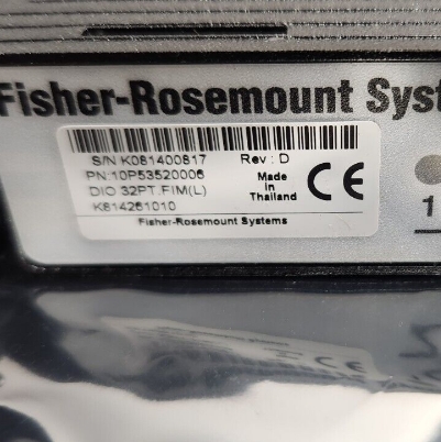 Emerson Fisher Rosemount 10P53520006 Low-Side DIO 32PT Switch