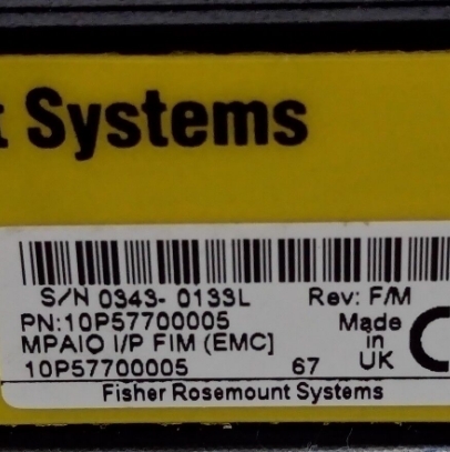 EMERSON Fisher-Rosemount 16 Point 4-20mA Analog Input Field Interface Module (10P57700005)