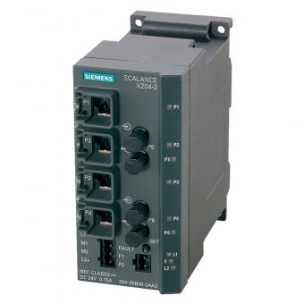 Siemens SCALANCE X204-2 Managed Industrial Ethernet Switch 6GK5204-2BB10-2AA3
