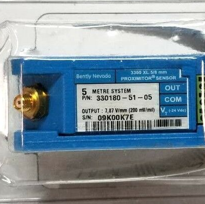 Bently Nevada 3300 XL Proximitor Sensor 330180-51-05