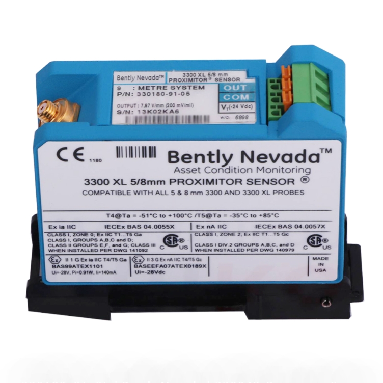 Bently Nevada 3300XL 5/8mm Proximity Sensor 330180-91-05