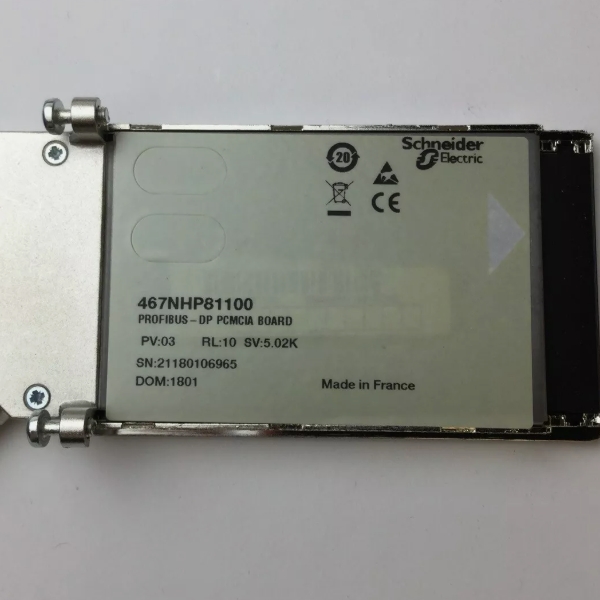 Schneider 467NHP81100 Profibus DP PCMCIA Card