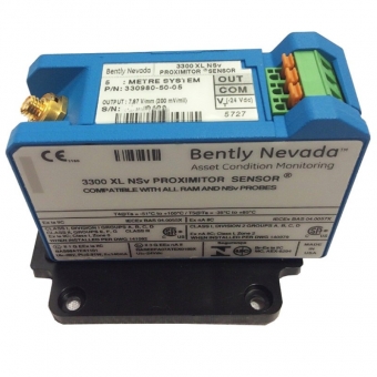 Bently Nevada 3300 XL NSv Proximitor Sensor - Model 330980-70-00