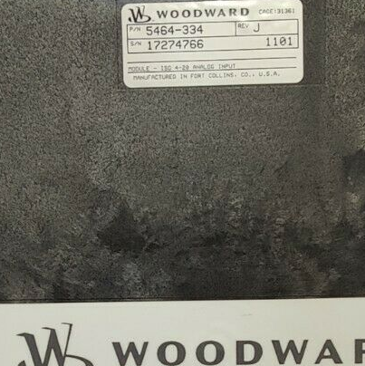 Woodward 5464-334 4-20 Analog Input Module with 8 Channels
