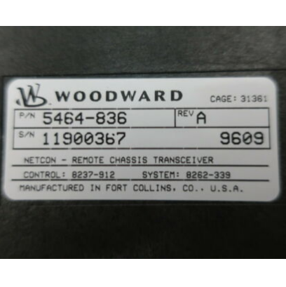 Woodward 5464-836 Remote Transceiver Module