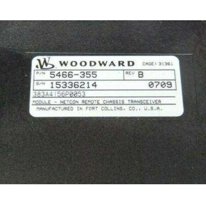 Woodward NETCON Remote Chassis Transceiver Module 5466-355