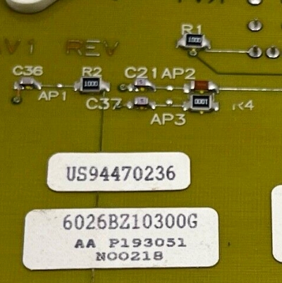 ABB 6026BZ10300G 33 MHz 68020 Processor with 8 MB Memory