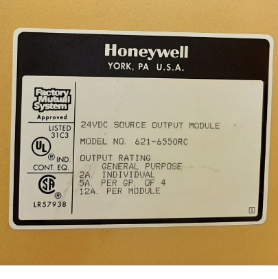 Honeywell 621-6550RC Digital Output Module