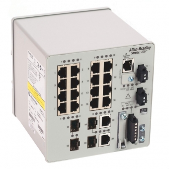 Stratix 5700 Ethernet Switch Allen-Bradley 1783-BMS20CL with 18 Fast Ethernet Ports