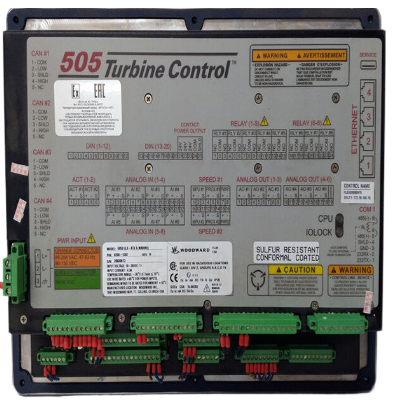 Woodward Turbine Control Panel 8200-1302