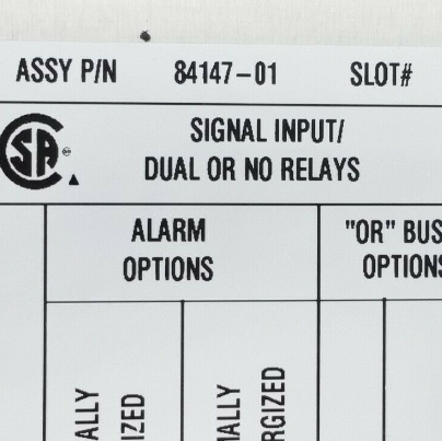 Bently Nevada XDUCR I/O & Record Terminal 84147-01