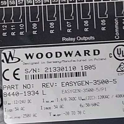 Woodward EasYgen-3500 Module 8440-1934