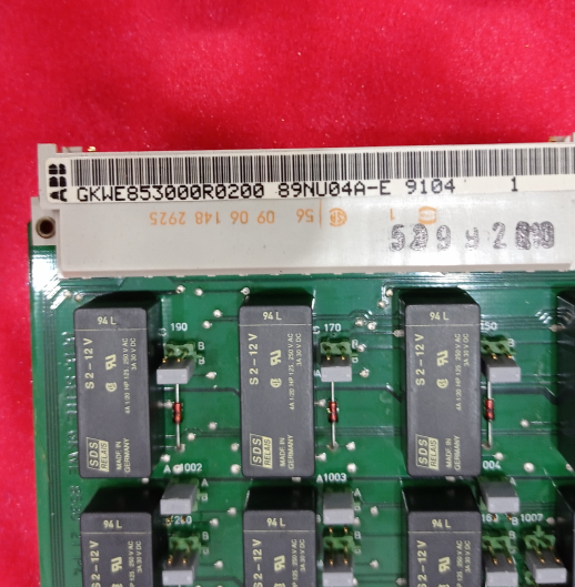 ABB GKWE853000R0200 Board - Model 89NU04A
