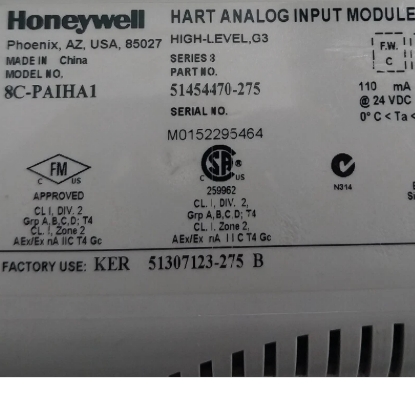 Honeywell 8C-PAIHA1 Analog Input Module Overview