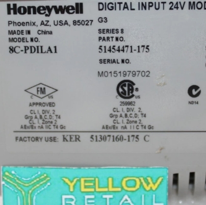 Honeywell 8C-PDILA1 Digital Input Module 24VDC