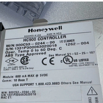 Honeywell 900C53-0244-00 - CPU Module Overview