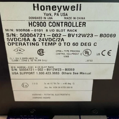 Honeywell 900R08-0101 - 8 Slot I/O Rack