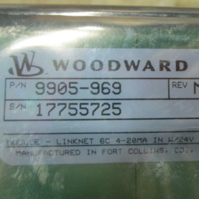 Woodward Linknet Module 9905-969 - 6 Channels