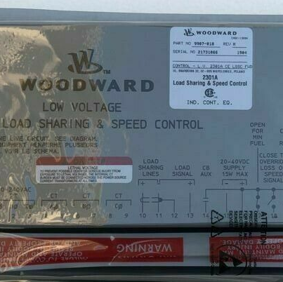 Woodward 9907-018 Load Sharing and Speed Control Device
