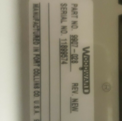 Woodward 9907-028 SPM-A Speed and Phase Matching Synchronizer - Premier Supplier