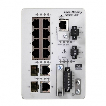 Stratix 5700 Ethernet Switch 10-Port by Allen-Bradley