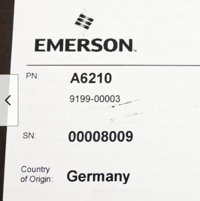 Emerson A6210 Thrust Position and Differential Expansion Monitor