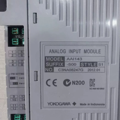 YOKOGAWA AAI143-S00 Analog Input Module Overview