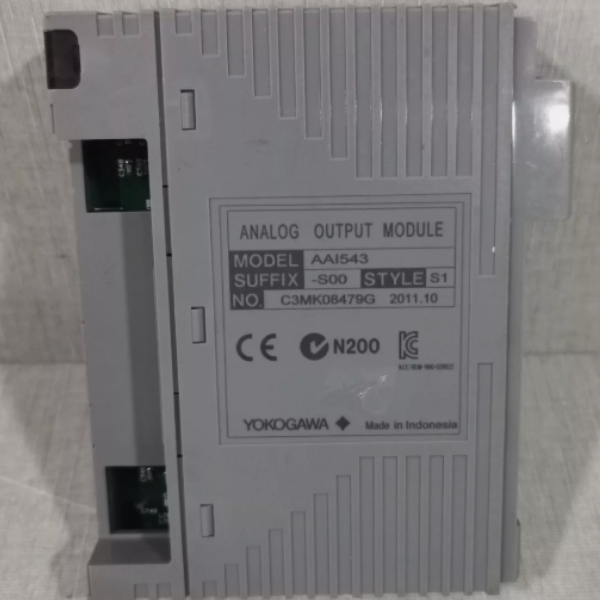 Yokogawa AAI543-S00 Analog Output Module Overview