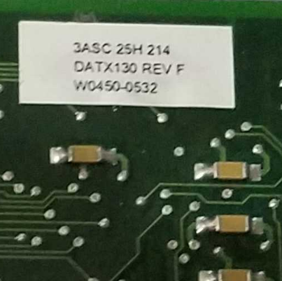 ABB DATX 130 - 3ASC25H214 Rotor Feedback Board