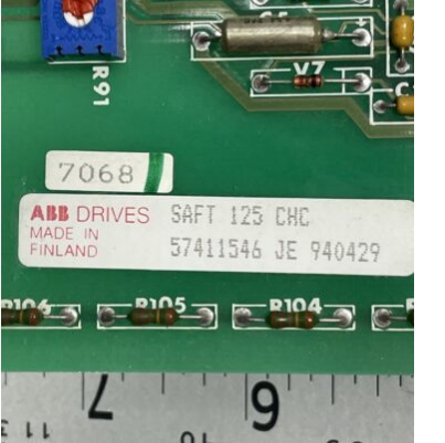 ABB SAFT 125 CHC Chopper Control Card 57411546