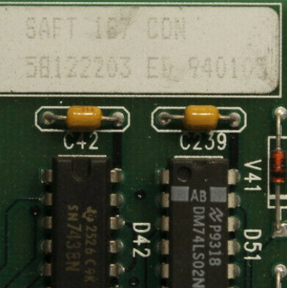 ABB SAFT 187 CON 58122203 Control Board for Industrial Automation Solutions