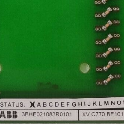 HVD Board Coated - ABB XV C770 BE101 3BHE021083R0101