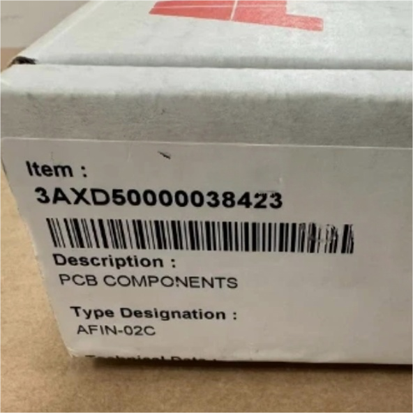 ABB AFIN-02C Motor Control Board 3AXD50000038423