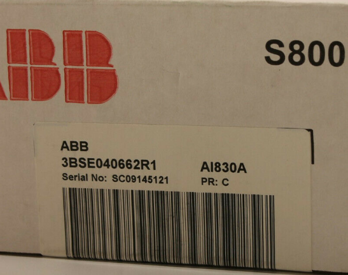 ABB AI830A 3BSE040662R1 8-Channel Analog Input RTD Module for Industrial Automation