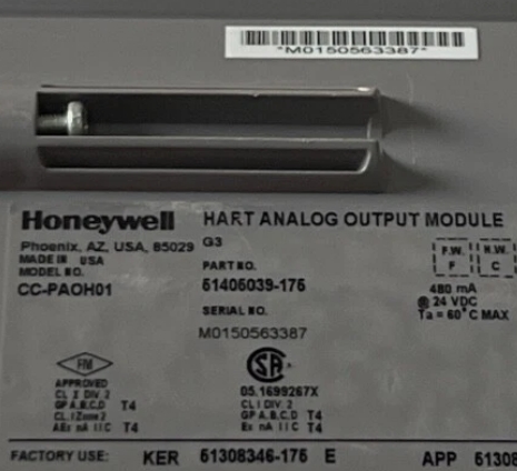 HART Analog Output Module by Honeywell - CC-PAOH01 51405039-176