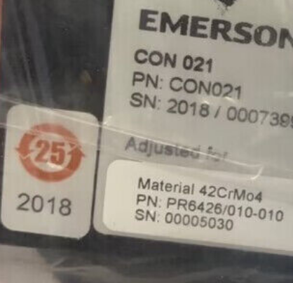 8mm Eddy Current Sensor with Signal Converter - EPRO PR6423/010-100+CON021