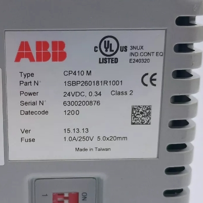 ABB CP410M Control Panel (Model 1SBP260181R1001)