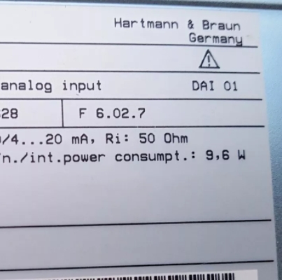 ABB DAI01 0369628M - Analog Input Module Overview