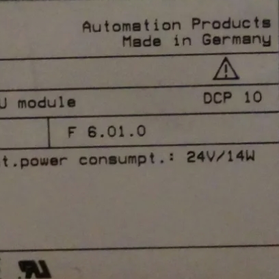 ABB DCP10 CPU Module Y0338701M for Industrial Automation