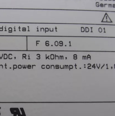ABB Digital Input Module DDI01 0369626-604