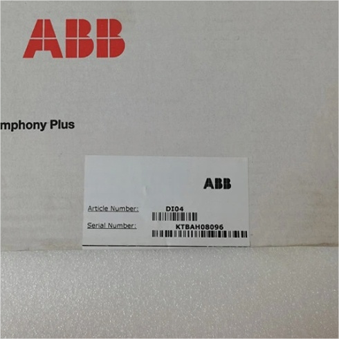 ABB DI04 Digital Input Module Overview