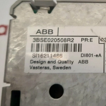 ABB DI801-EA 3BSE020508R2 - Digital Input Module Overview