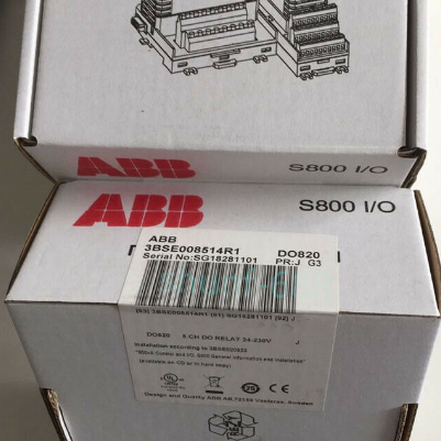 ABB DO820 - 8 Channel Digital Output Relay (3BSE008514R1)