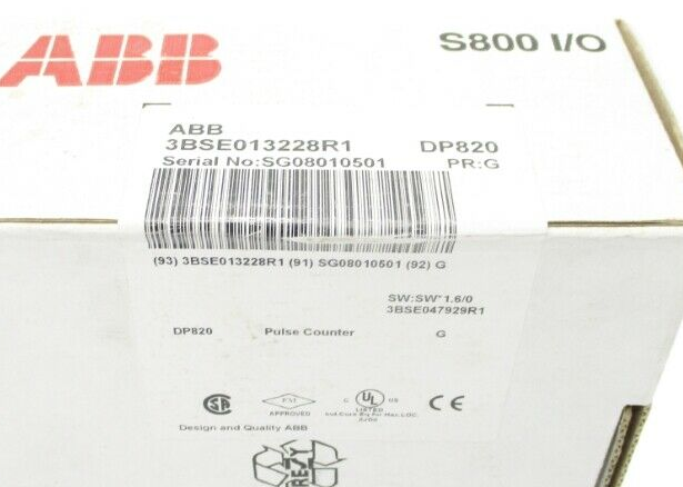 ABB DP820 Pulse Counter RS-422 – S900 Control System I/O
