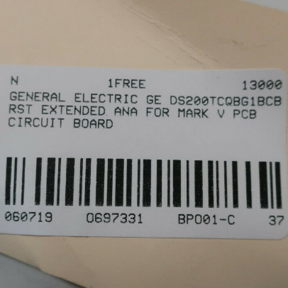 GE DS200PCCAG1ACB - Extended Analog I/O Board for DS200TCQBG1B and DS200TCQBG1BCB