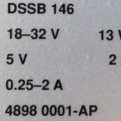 ABB DSSB146 48980001-AP - DC / DC Converter Board Overview